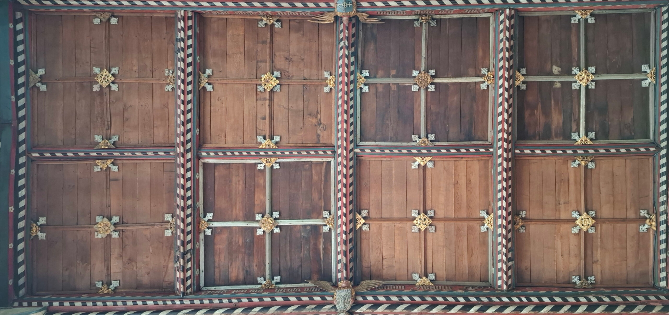 Lady Chapel Bay LC3 ceiling, displayed with west at the top